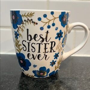 Threshold Giant Floral 'Best Sister Ever' Mug